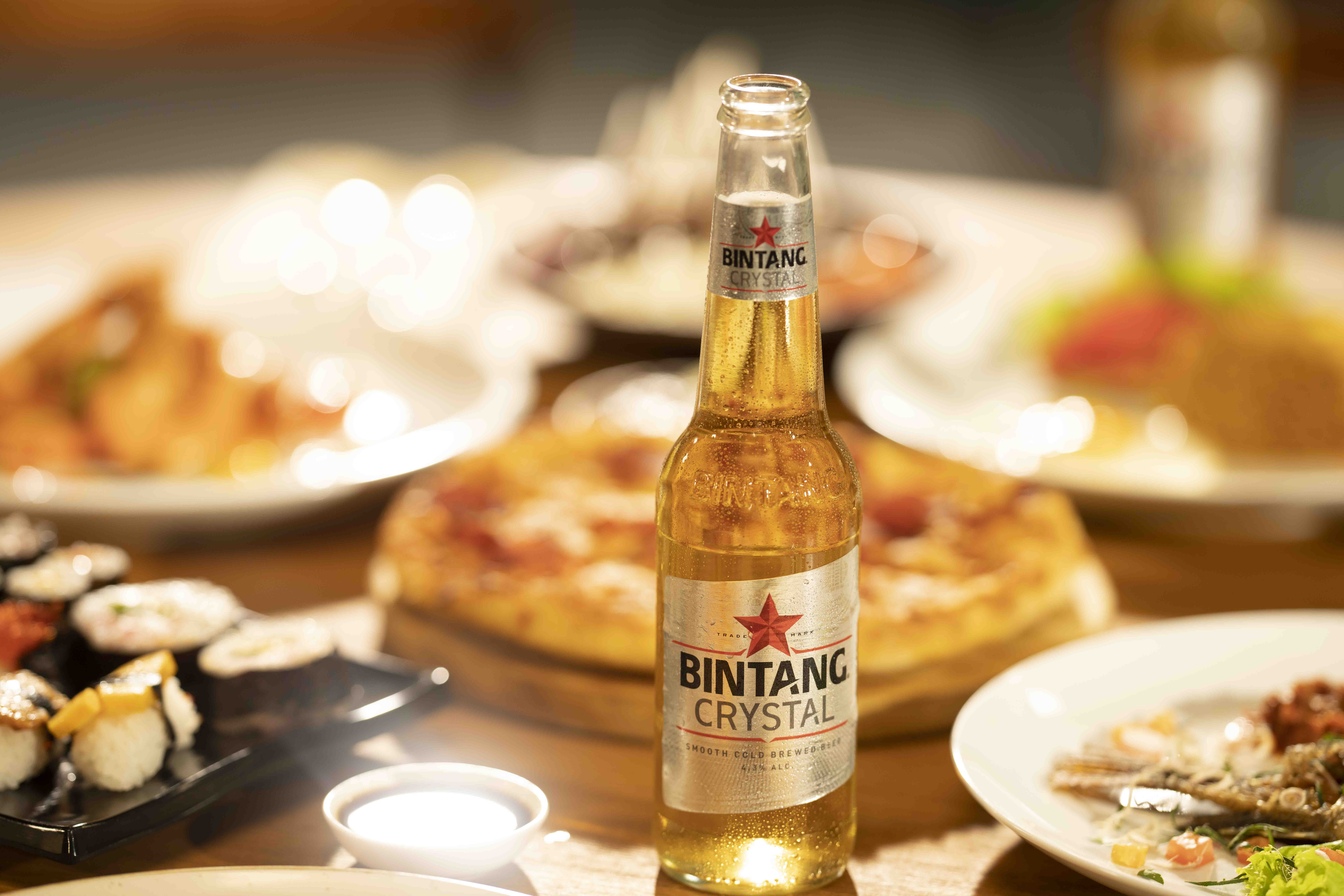 Bintang Perkenalkan Smooth Cold-Brewed Beer Pertamanya, Bintang Crystal