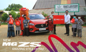 Berbagi Menjadi Gaya MG Motor Indonesia untuk Tampil Berbeda dalam Meluncurkan New MG ZS