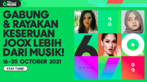 Selebrasi Anniversary Ke-6, JOOX Hadirkan Rangkaian Hiburan Spesial Lebih dari Musik Bersama Puluhan Musisi dan Kreator Lokal