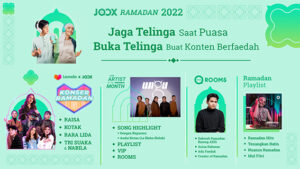 JOOX Temani Pengguna Jalani Ramadan 2022 dengan Konser Musik Hingga Obrolan Berfaedah