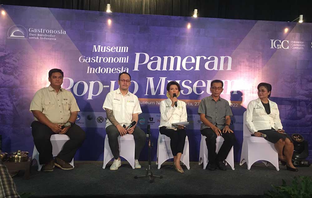 Pop Up Museum – Gastronosia: Dari Borobudur untuk Indonesia, yang di selenggarakan di Museum Nasiona
