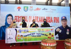 Aice Group & Kemenpora Bersinergi Sebarkan Semangat SehatÂ di Festival Olahraga Usia Dini 2022 Bengkulu