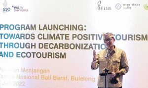 Menparekraf Luncurkan Carbon Footprint di Bali Wujudkan Pariwisata Berkelanjutan dan Berkualitas