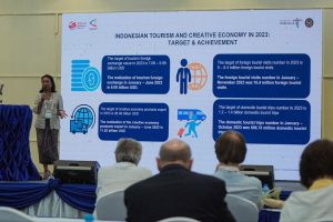 Hadiri NTO’s Media Briefing ATF 2024 di Laos, Kemenparekraf Sampaikan Upaya Pengembangan Pariwisata Berkelanjutan di Indonesia