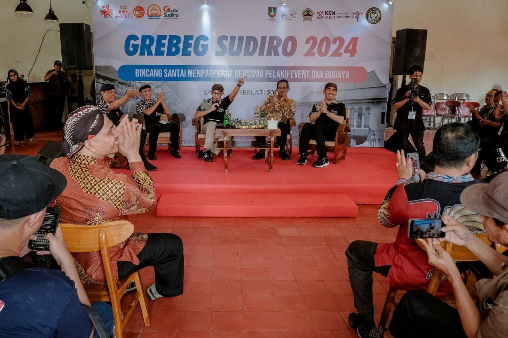 Menparekraf: Grebeg Sudiro dari TradisiÂ  Kelurahan Naik Kelas Jadi Event Nasional