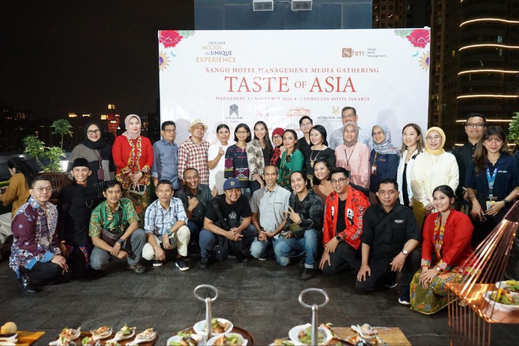 Sango Hotel Management Perkuat Hubungan dengan Media Gelar Gathering ‘Taste of Asia’