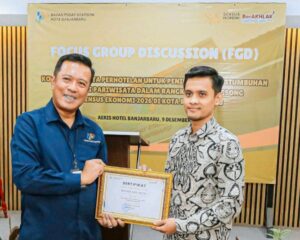 Grand Qin Hotel Banjarbaru Raih Penghargaan BPS
