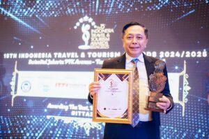 Founder & CEO MORA Group, Andhy Irawan Raih Penghargaan di 15th Indonesia Travel and Tourism Awards