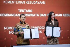 Kementerian Pariwisata-Kementerian Kebudayaan Berkolaborasi Angkat Budaya sebagai Daya Tarik Pariwisata