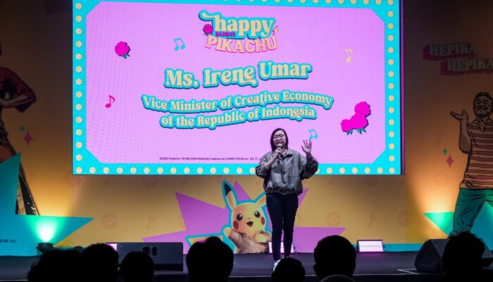 Wamen Ekraf Dukung Kolaborasi Pokémon dan Happy Asmara Bawa Dangdut ke Pasar Global
