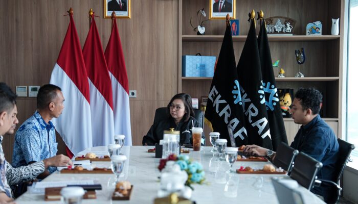 Kementerian Ekraf Buka Peluang Kolaborasi dengan TRAC Perkuat Mobilitas Industri Kreatif