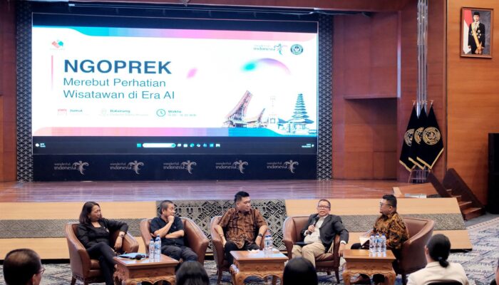 ‘Ngoprek’ Forwarparekraf Bahas Algoritma Terkini Wisatawan Indonesia
