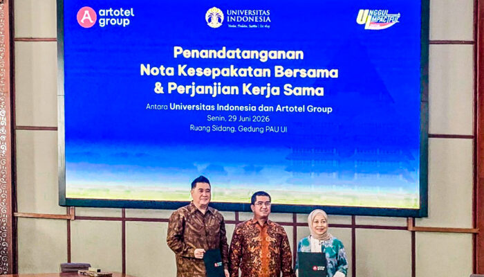 Artotel Group dan Universitas Indonesia Jalin Kolaborasi Strategis untuk Mendukung Pelaksanaan Tri Dharma Perguruan Tinggi