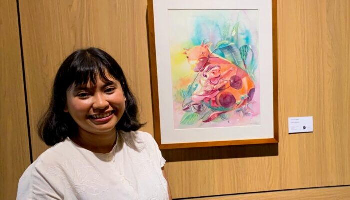 Aprilia El Shinta Rayakan Arti Pertemanan dalam Seni di ARTOTEL Living World Grand Wisata Bekasi