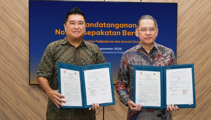 Artotel Group Resmi Jalin Kerja Sama dengan Unpad untuk Pengembangan SDM dan Industri