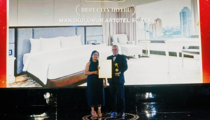 Di Balik Pengalaman Istimewa Para Tamu, Mangkuluhur ARTOTEL Suites Raih Predikat Best City Hotel Dua Tahun Berturut-turut
